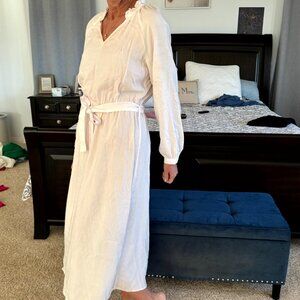 Cloth & Stone Light Pink Tie-Waist Maxi Dress - Size Medium - Like New!